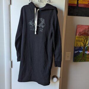 Roots Beaver Pullover Sweatshirt Hoodie Sweater Dress Size XS